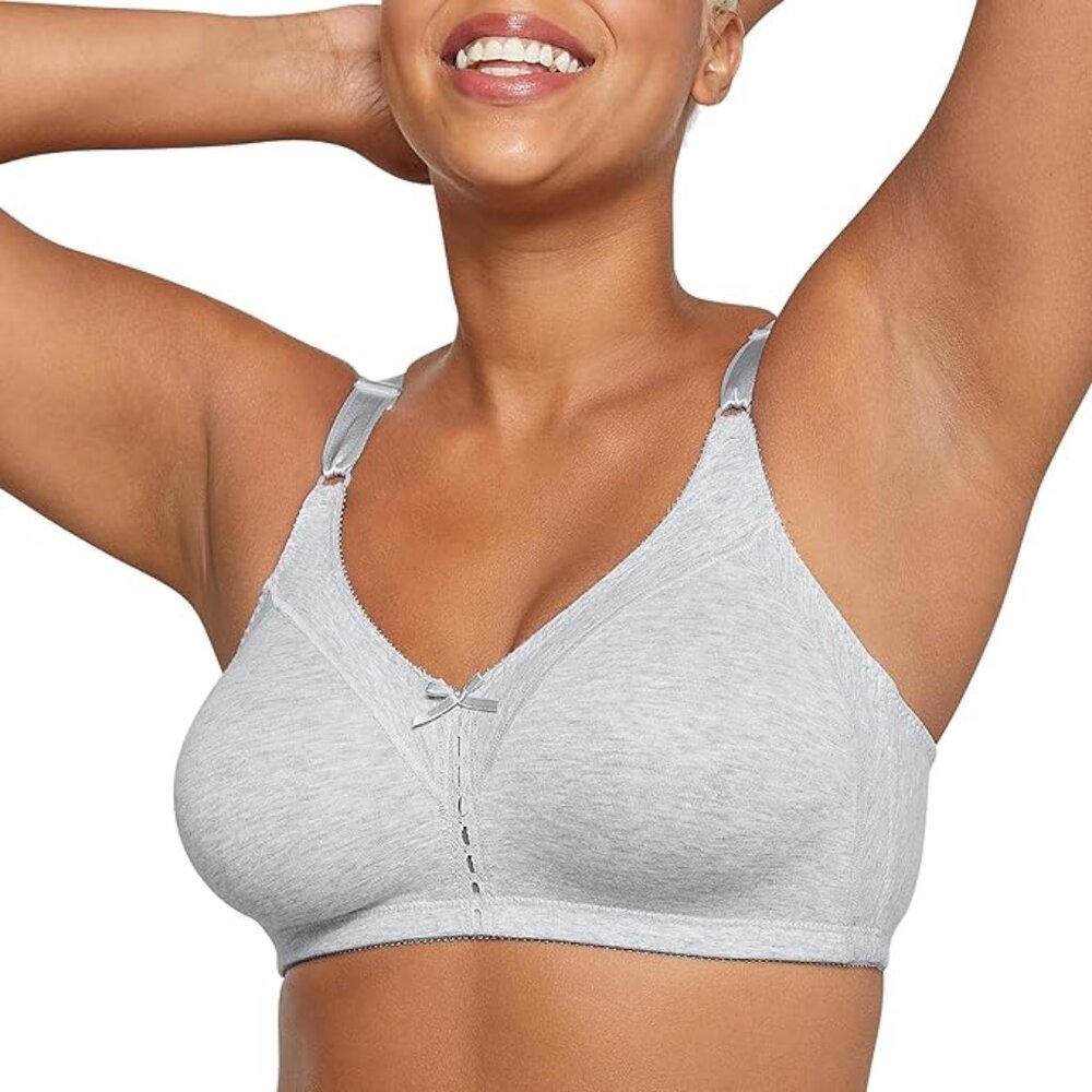 Bali Cotton Double Support Wire-Free 38B NWOT